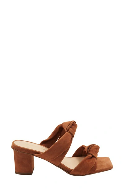 Shop Andre Assous Darling Block Heel Sandal In Camel