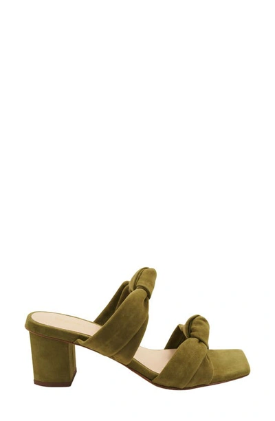 Andre Assous Darling Block Heel Sandal In Sage