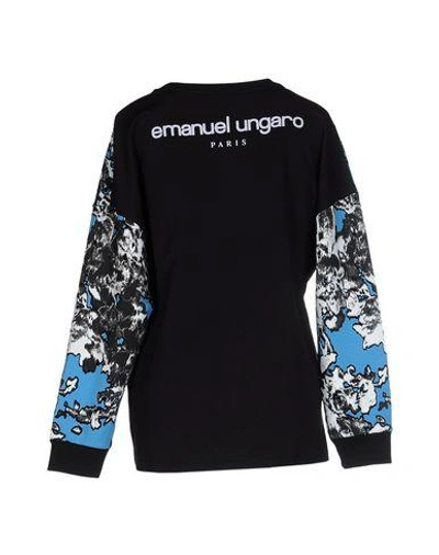 Shop Emanuel Ungaro Sweatshirt In Black