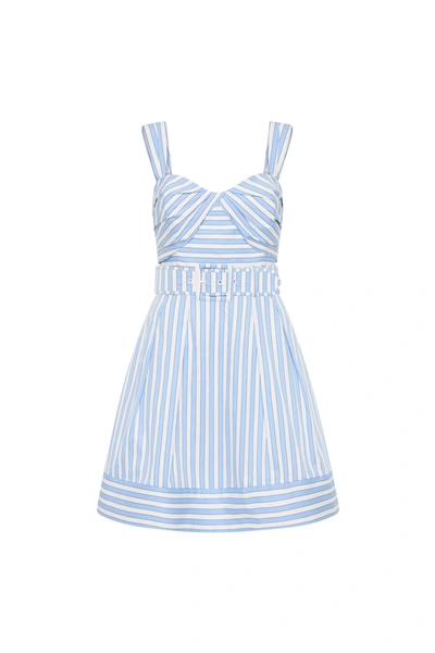 Shop Rebecca Vallance Ava Strap Mini Dress
