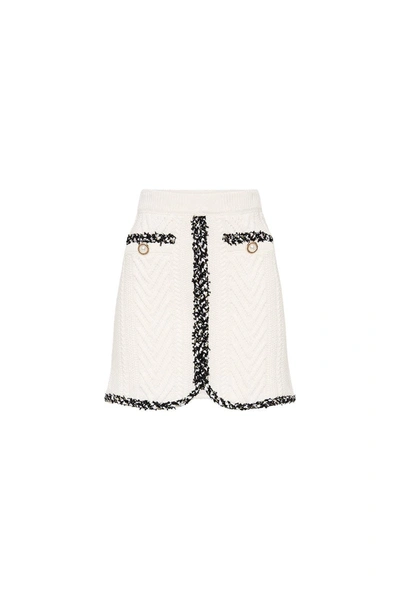 Shop Rebecca Vallance Demy Knit Mini Skirt