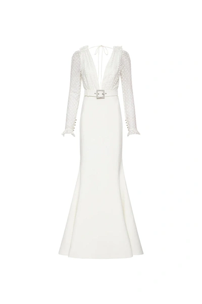 Shop Rebecca Vallance Francine Long Sleeve Gown