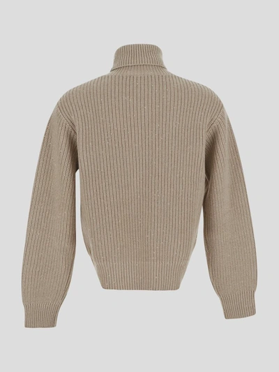 Shop Brunello Cucinelli Sweaters In Feather