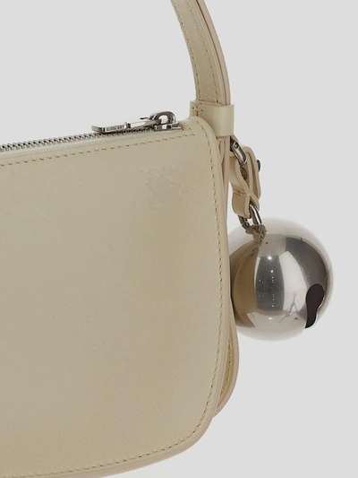 Shop Burberry Bag In Pearl
