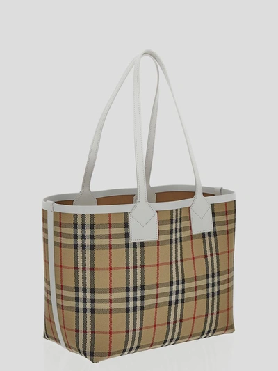 Shop Burberry Bags In Vintage Check