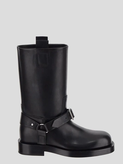 Shop Burberry Boots In Black