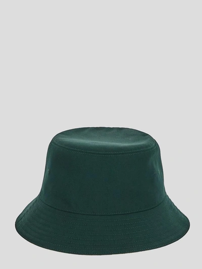 Shop Burberry Hat In Ivy