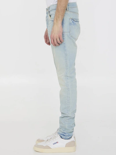Shop Purple Brand Denim Slim Jeans In Blue