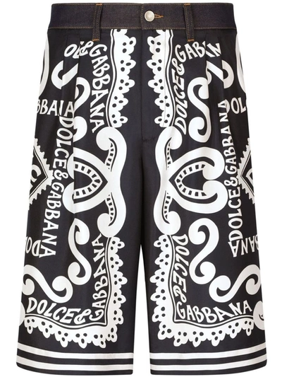 Shop Dolce & Gabbana Pants Clothing In Multicolour