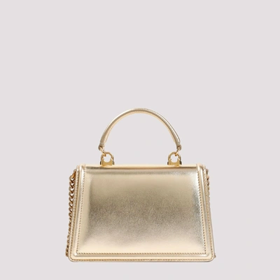 Shop Dolce & Gabbana Small Devotion Shoulder Bag In Grey
