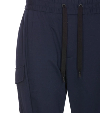 Shop Dolce & Gabbana Trousers In Blue