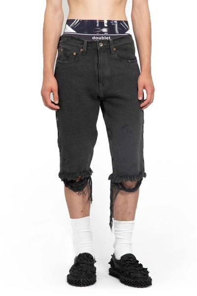 Shop Doublet Shorts In Black