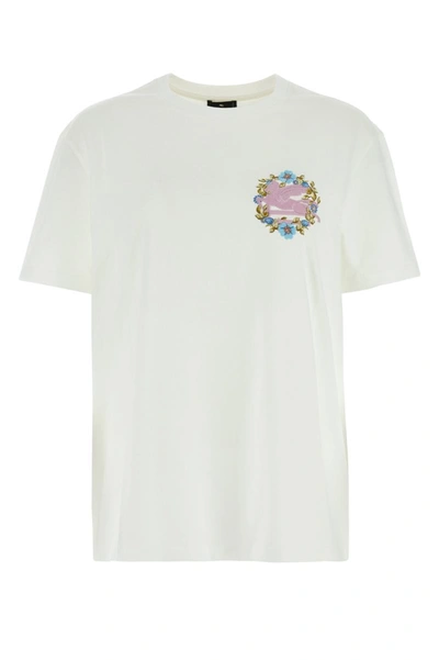 Shop Etro T-shirt In W0111