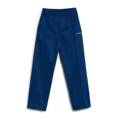 Shop Carhartt Blu Sweatpants In 26lxx