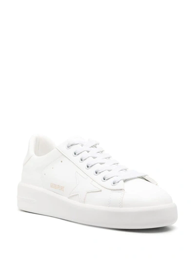 Shop Golden Goose Sneakers In White