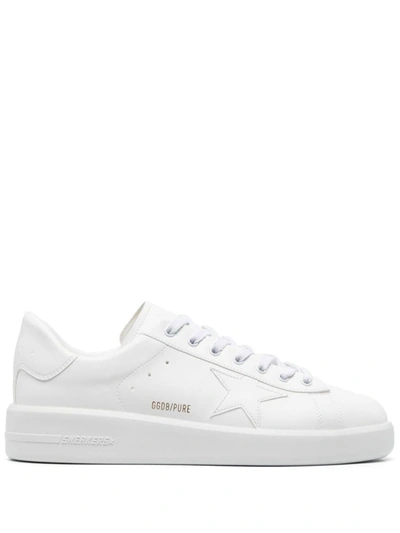 Shop Golden Goose Sneakers In White