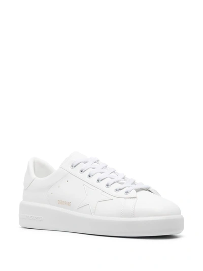 Shop Golden Goose Sneakers In White