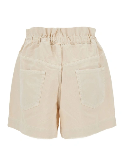 Shop Isabel Marant Shorts In Beige