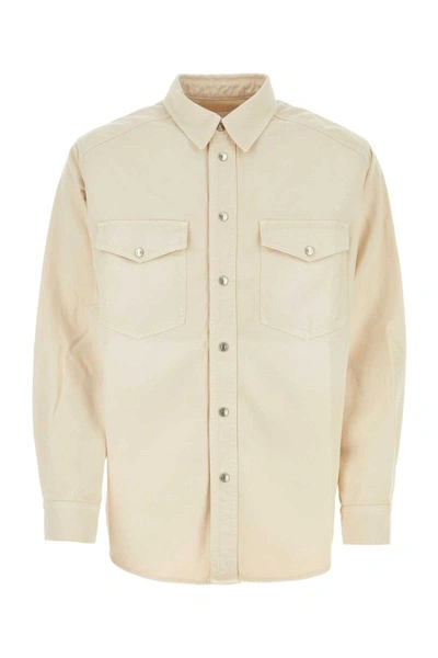 Shop Isabel Marant Shirts In Beige O Tan