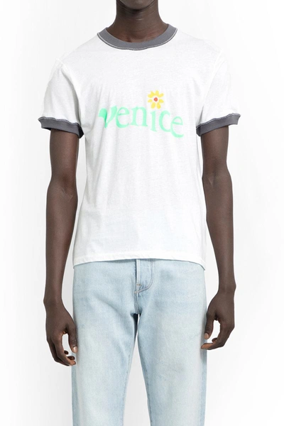 Shop Erl T-shirts In White