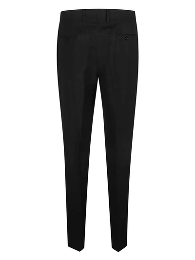 Shop Lardini Trousers Black