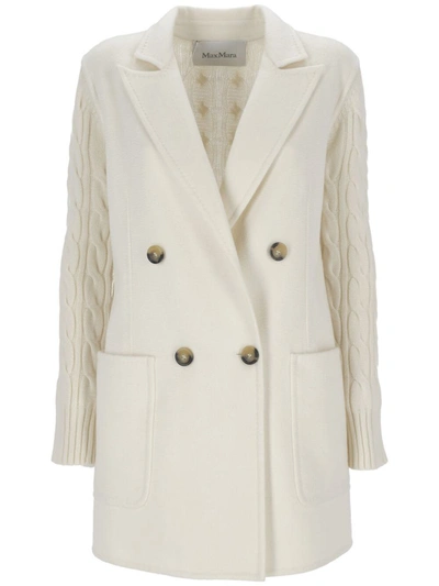 Shop Max Mara Sweaters In Cream