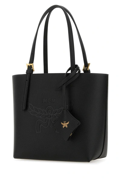 Shop Mcm Shoulder Bags In Black