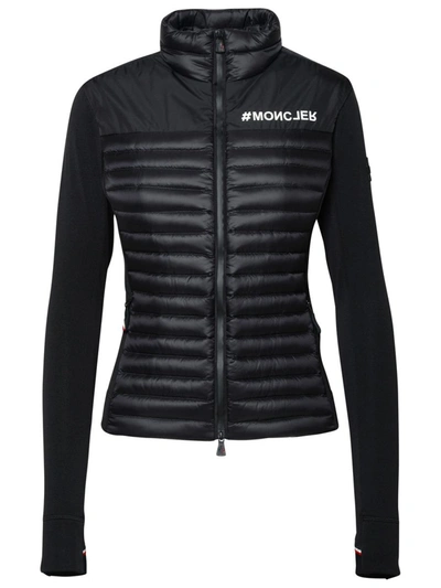 Shop Moncler Grenoble Polyamide Sweater In Black