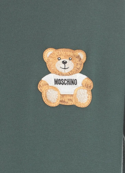 Shop Moschino Sweaters Green