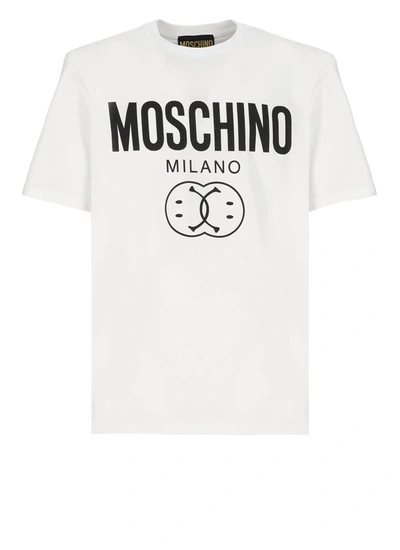 Shop Moschino T-shirts And Polos White