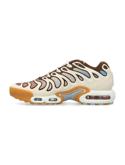 Nike Air Max Plus Drift Rubber-trimmed Mesh Sneakers In Phantom Lt Armory Blue