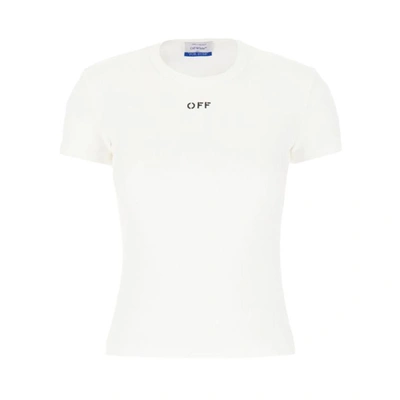 Shop Off-white Off White Logo T-shirt In 0110