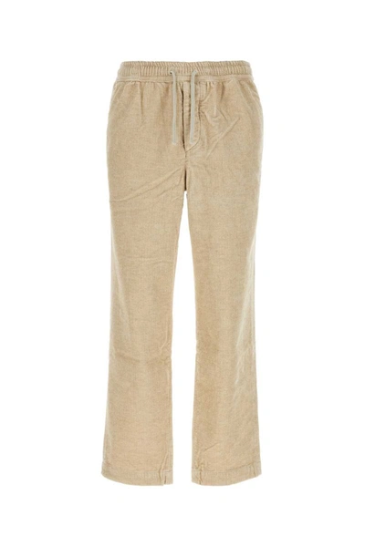 Shop Isabel Marant Beige Cotton Pants
