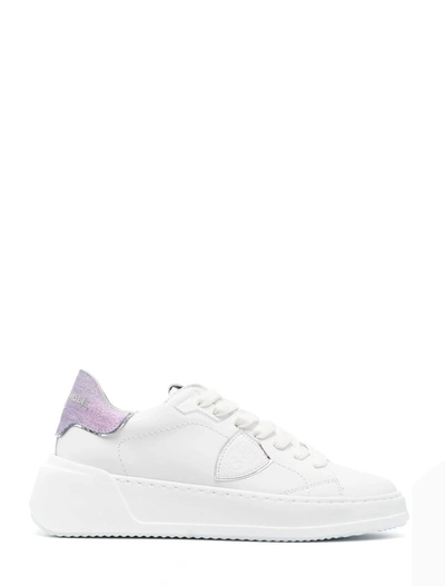 Shop Philippe Model Sneakers In White