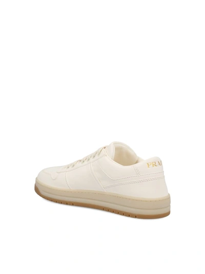 Shop Prada Sneakers In Ivory