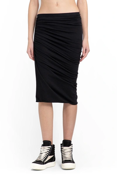 Shop Rick Owens Skirts In Black