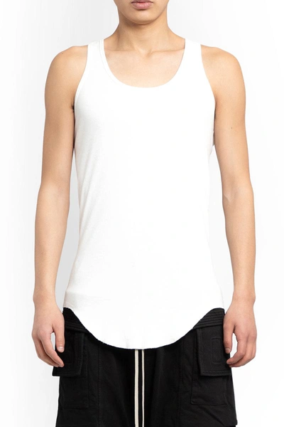 Shop Rick Owens Tank Tops In White