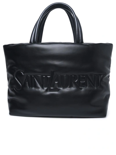 Shop Saint Laurent '' Black Lamb Nappa Bag