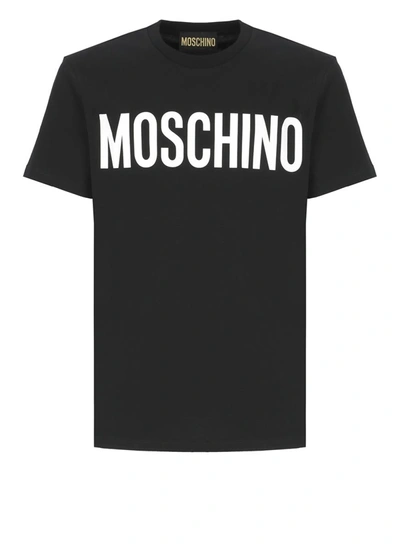 Shop Moschino T-shirts And Polos Black