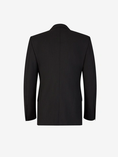 Shop Tom Ford Wool Suit In Gris Fosc