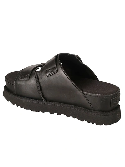 Shop Ugg Flat Shoes Black
