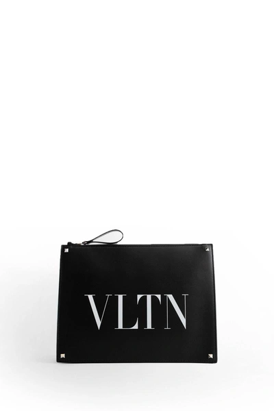 Shop Valentino Clutches & Pouches In Black&white