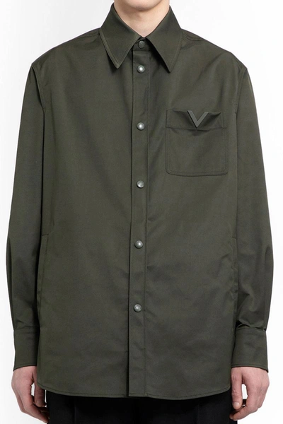 Shop Valentino Jackets In Green
