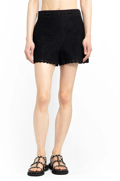 Shop Valentino Shorts In Black