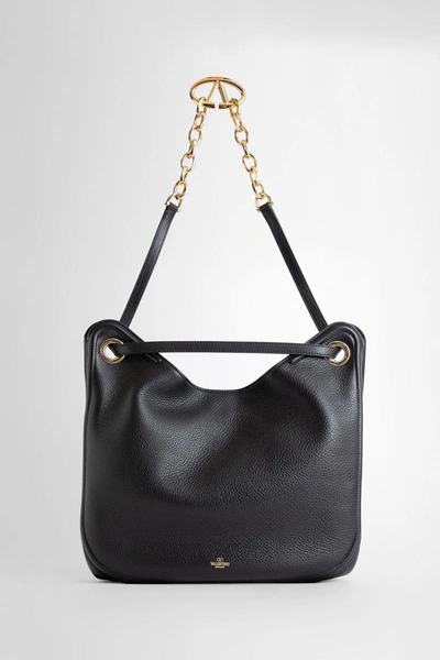Shop Valentino Tote Bags In Black