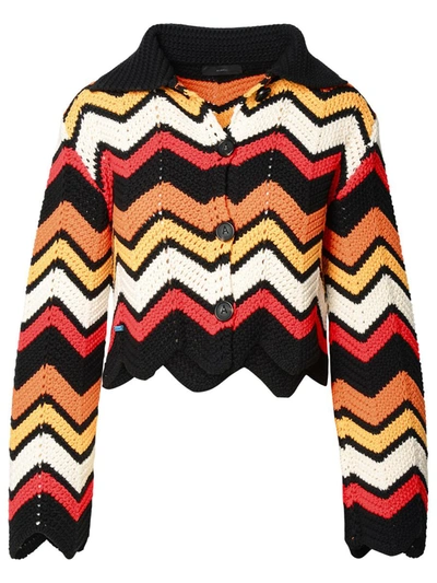 Shop Alanui Kaleidoscopic Jacket In Multicolor
