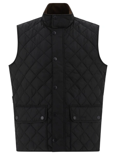 Shop Barbour "lowerdale" Vest Jacket In Black