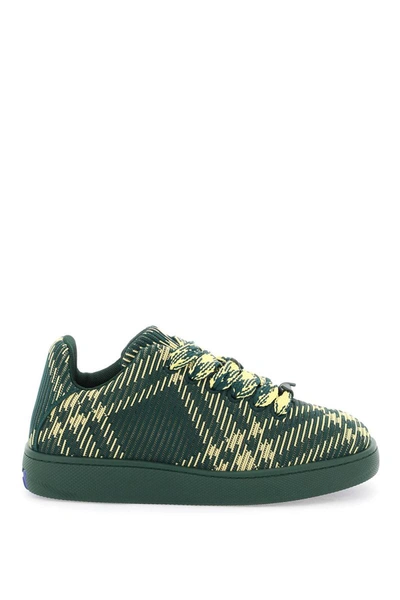 Shop Burberry Sneaker Box With Check Processing In Multicolor