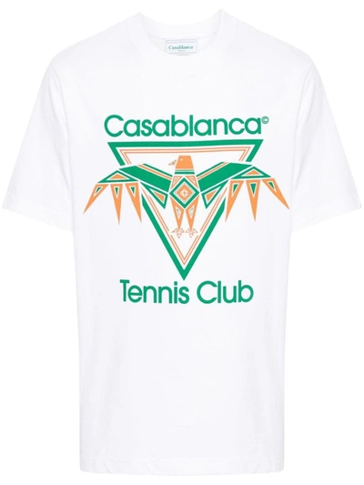 Shop Casablanca T-shirts & Tops In White