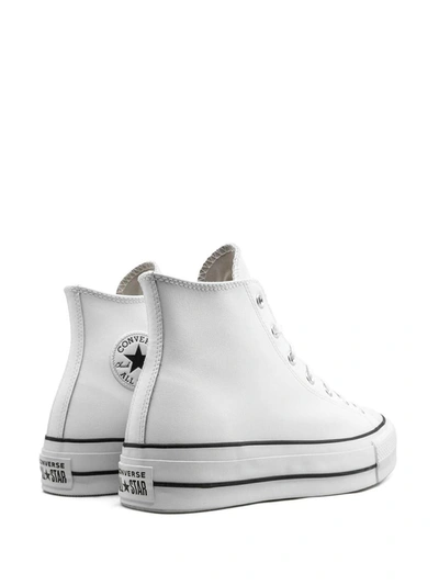 Shop Converse Chuck 70 Platform Sneakers In White